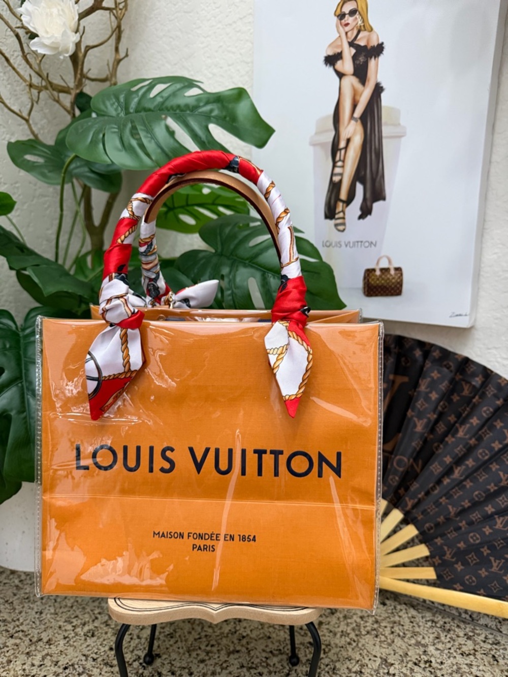 ♥️🤍 Louis Vuitton Gift Bag Tote🤍♥️ - Picture 4 of 7